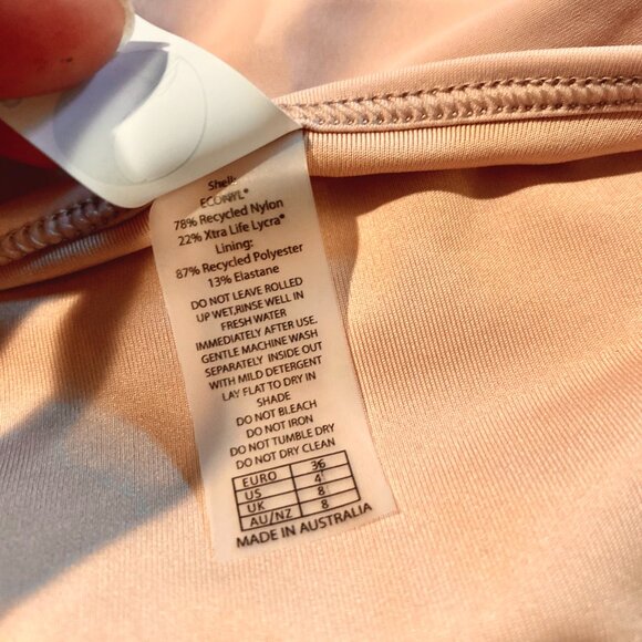 GNASH String One-Piece Swimsuit Size 4 - Picture 9 of 10